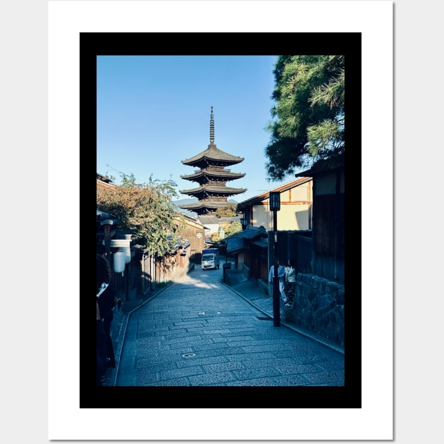 Kyoto Pagoda Wall Art by dagobah_days